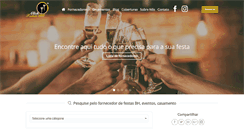 Desktop Screenshot of clickfestasbh.com.br
